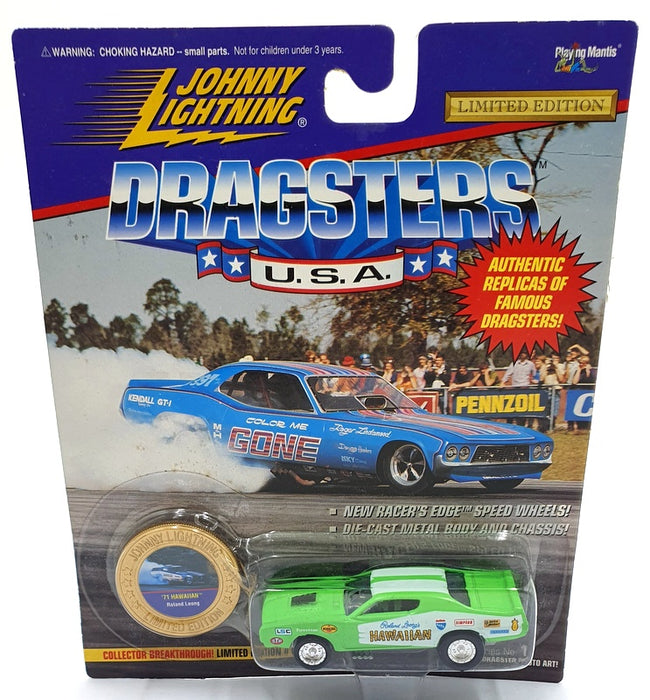 Johnny Lightning 1/64 Scale 320-100 Dragsters USA 1971 Hawaiian - Roland Leong