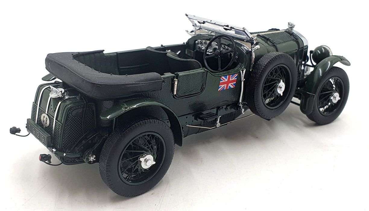 Franklin Mint 1/24 Scale Diecast DC18626L - 1929 Bentley 4.5 Litre Blower Green