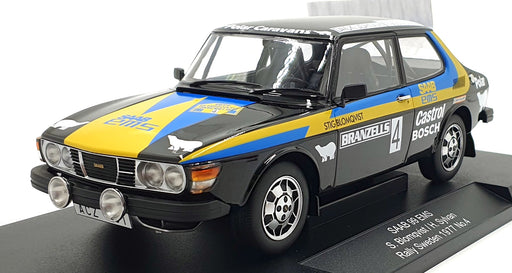 MCG 1/18 Scale Diecast MCG18826R - Saab 99 EMS Swedish Rally #4 1977