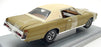 Ertl 1/18 Scale Diecast 33684 - 1969 Pontiac Grand Prix SJ 428 - Gold White