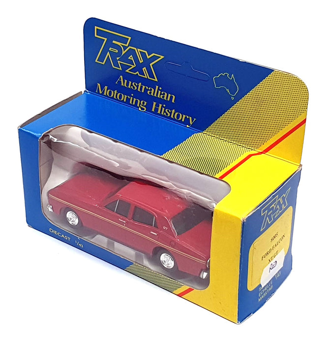 Trax 1/43 Scale Diecast 8005 - Ford Falcon XT GT - Red
