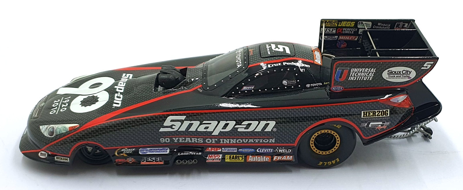 Racing Champions 1/24 Scale CP5001 - Toyota NHRA Funny Car 2010 - Pedregon