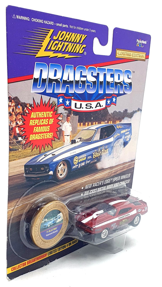 Johnny Lightning 1/64 Scale 320-140 Dragsters USA 1971 Blue Max - Beadle