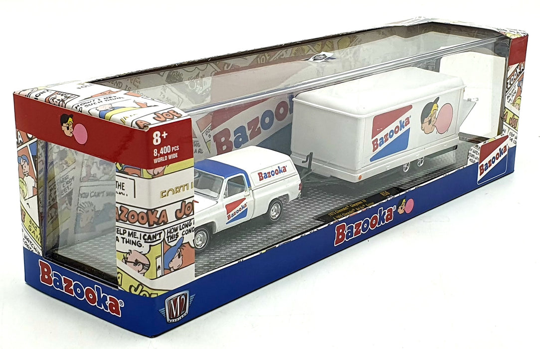 Castline M2 Machines 1/64 Scale R56 '73 Chevrolet Cheyenne 10/'55 Bel Air Gasser