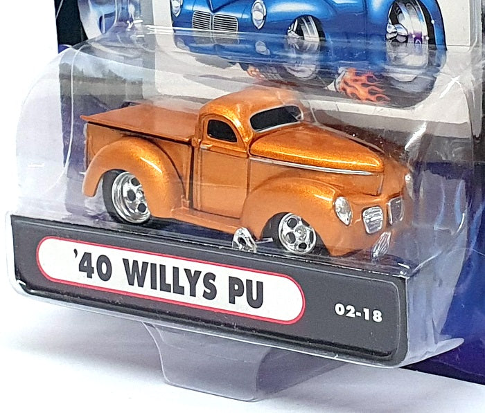 Muscle Machines 1/64 Scale 71151 02-18 - 1940 Willys PU Truck - Copper