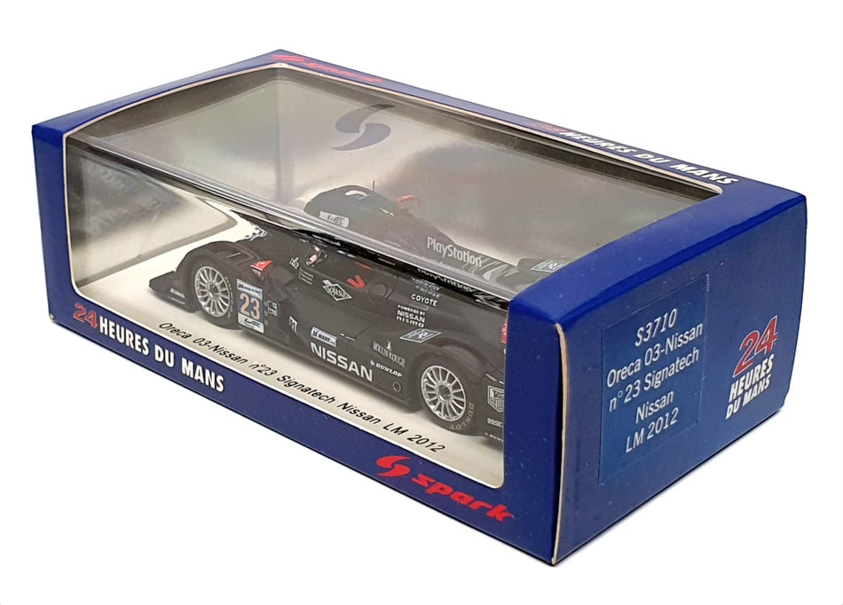 Spark 1/43 Scale S3710 - Oreca 03-Nissan Signatech Nissan Le Mans 2012 - Black