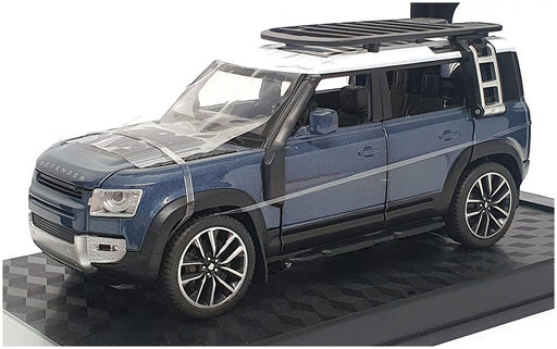 QY Toys 1/32 Scale Q3002A - Land Rover Defender 110 - Met Blue