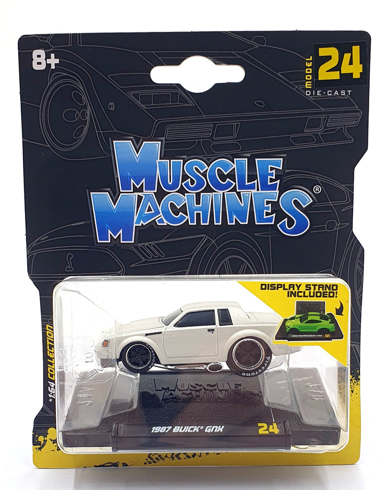 Muscle Machines 1/64 Scale 15526 - 1987 Buick GNX - Pearl