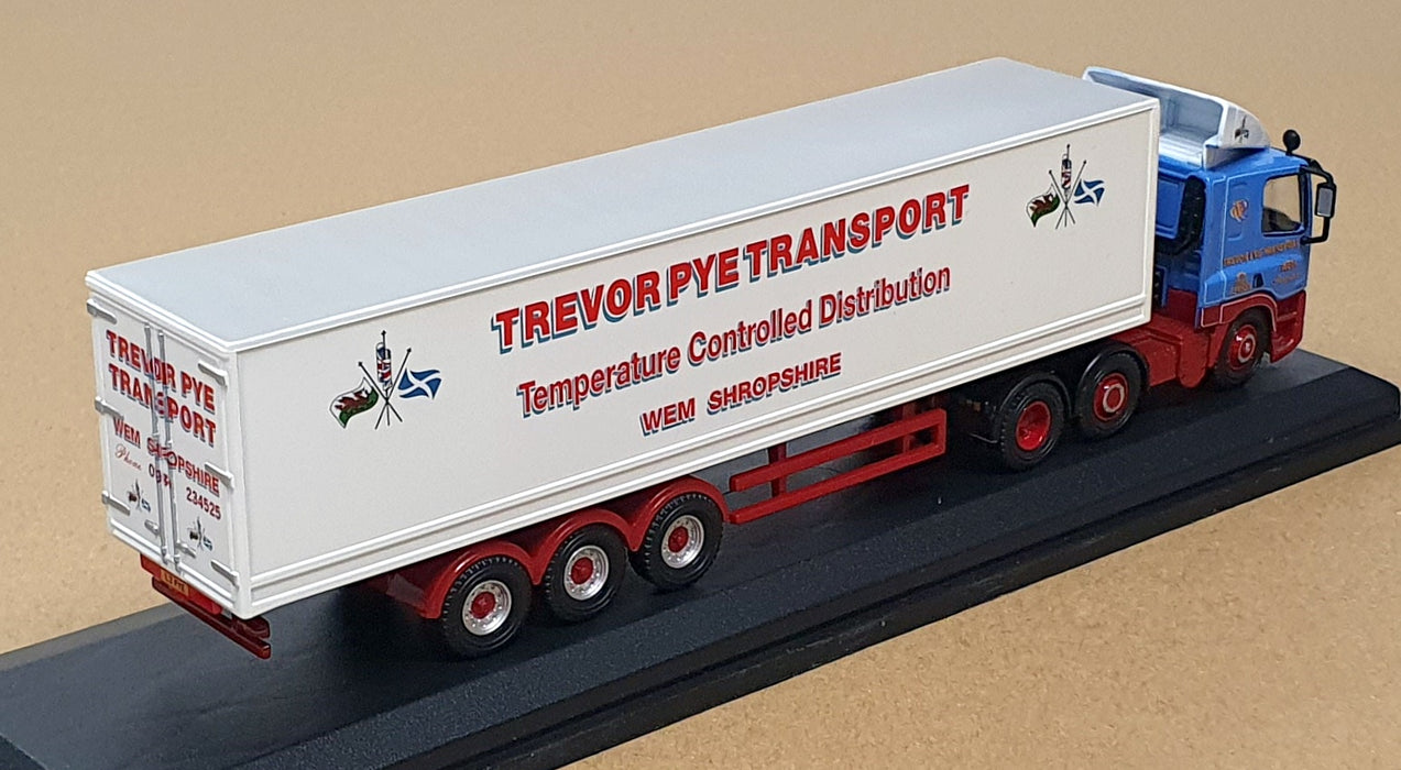 Oxford Diecast 1/76 Scale 76DAF004 - DAF 85 Short Fridge Trailer Trevor Pye
