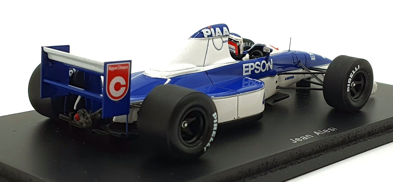 Spark 1/43 Scale S1698 - Tyrrell 019 #4 2nd Monaco GP 1990 - Alesi