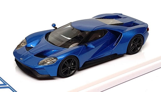 TSM Model 1/43 Scale 15OEM50 - 2015 Ford GT Detroit Auto Show - Liquid Blue