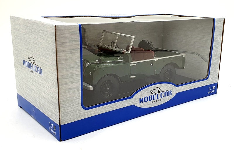 Model Car Group 1/18 Scale MCG18367 - Land Rover Series I - Dark Green