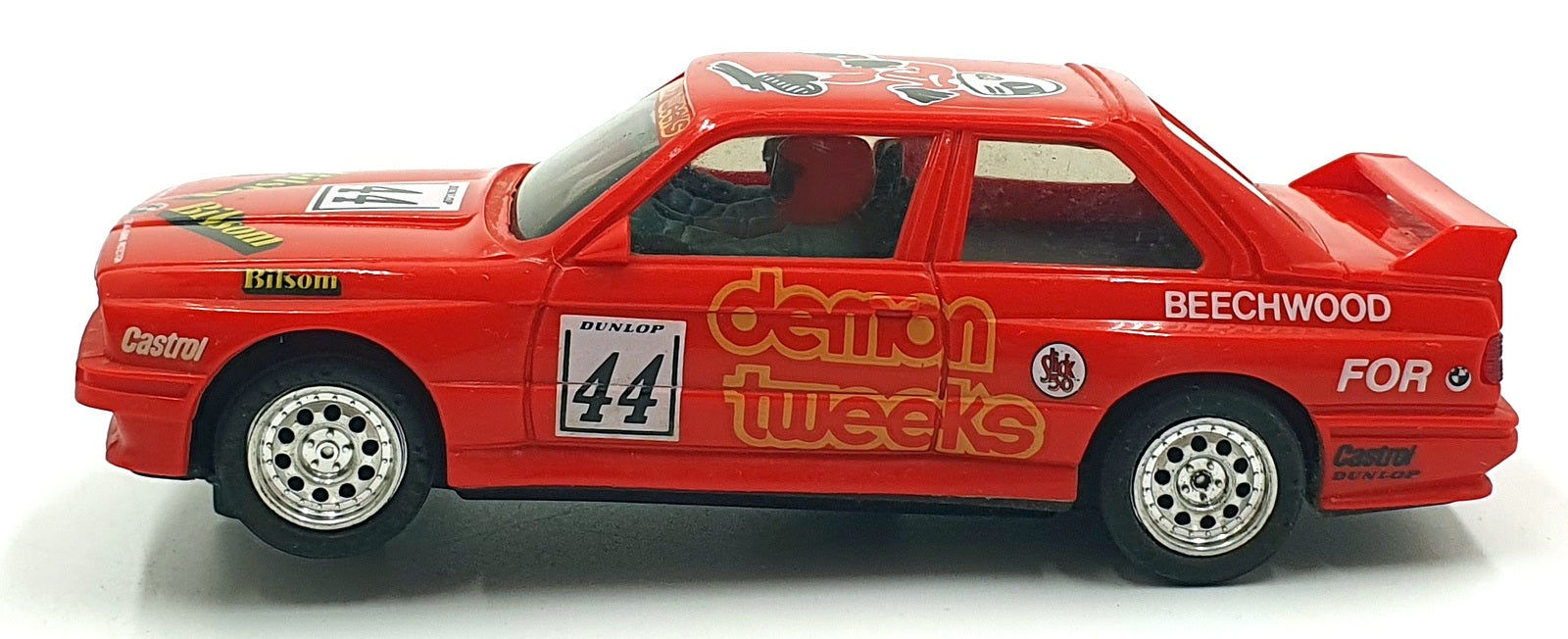 Scalextric 1/32 Scale Slotcar C409 - BMW M3 #44 - Red