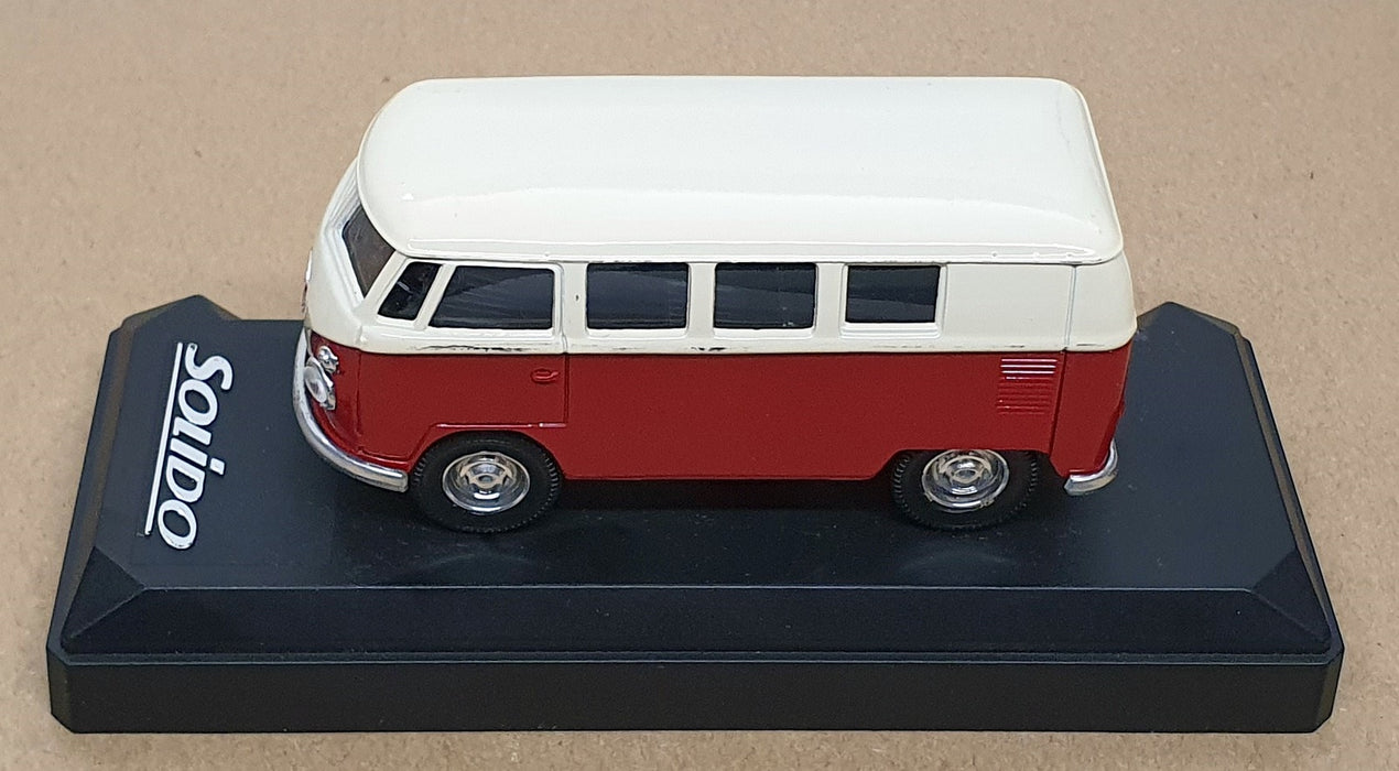 Solido 1/43 Scale Diecast 4534 - Volkswagen VW Combi - White/Red