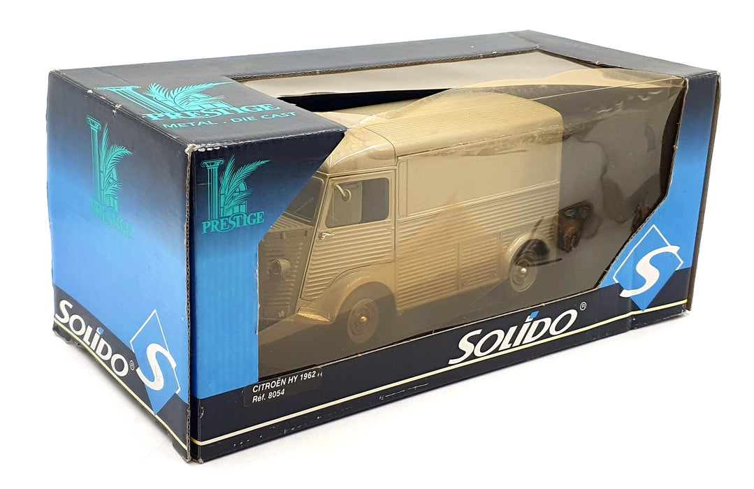 Solido 1/21 Scale Diecast 8054 - 1962 Citroen Type HY Vitre - Silver Grey