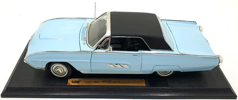 Anson 1/18 Scale Diecast 30344 - 1963 Ford Thunderbird - Blue/Black Roof