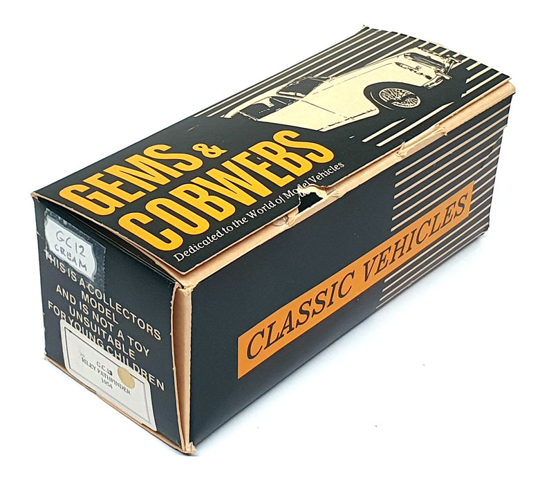 Gems & Cobwebs 1/43 Scale GC12 - 1954 Riley Pathfinder - Cream