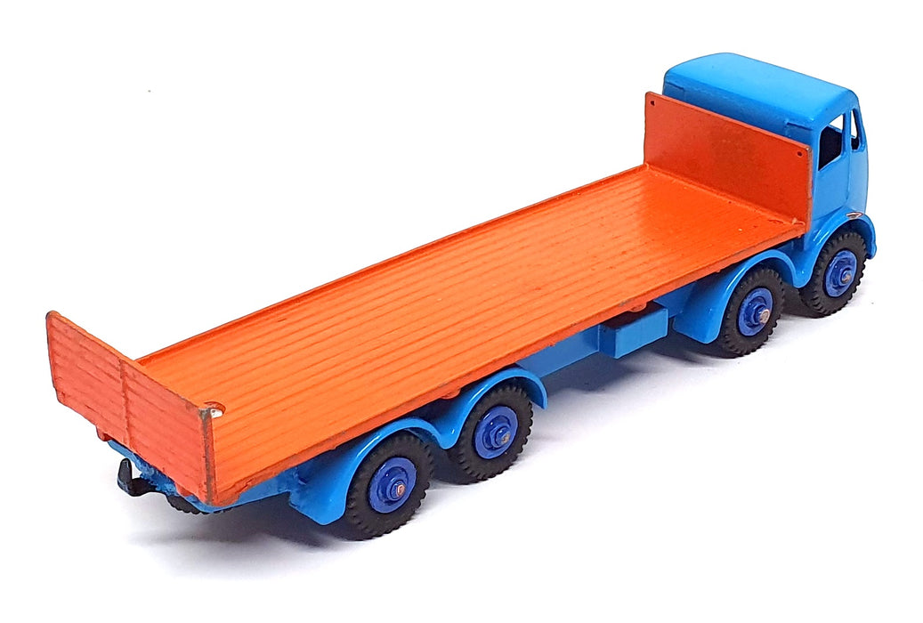 Dinky 30526C Foden Flatbed Lorry With Tailboard - Blue/Orange REPAINT
