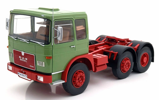 Road Kings 1/18 Scale RK180052 - 1972 MAN 16304 F7 Tractor Truck Green/Red