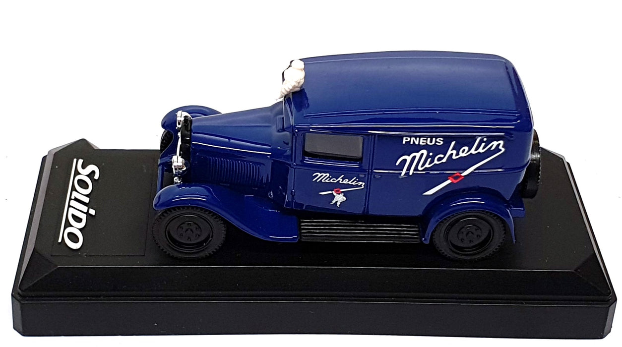 Solido 1/43 Scale 82109 - Citroen C4 Commercial Van Michelin - Blue