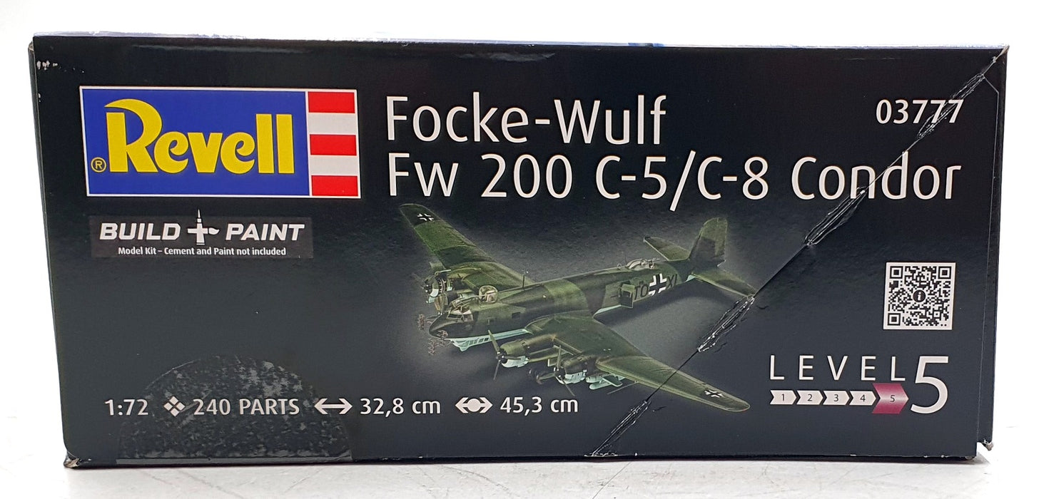 Revell 1/72 Scale Unbuilt Kit 03777 - Focke-Wulf Fw 200 C-5/C-8 Condor