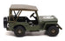 A Century Of Cars 1/43 Scale AFO1415 - Willys Jeep US Army - Green