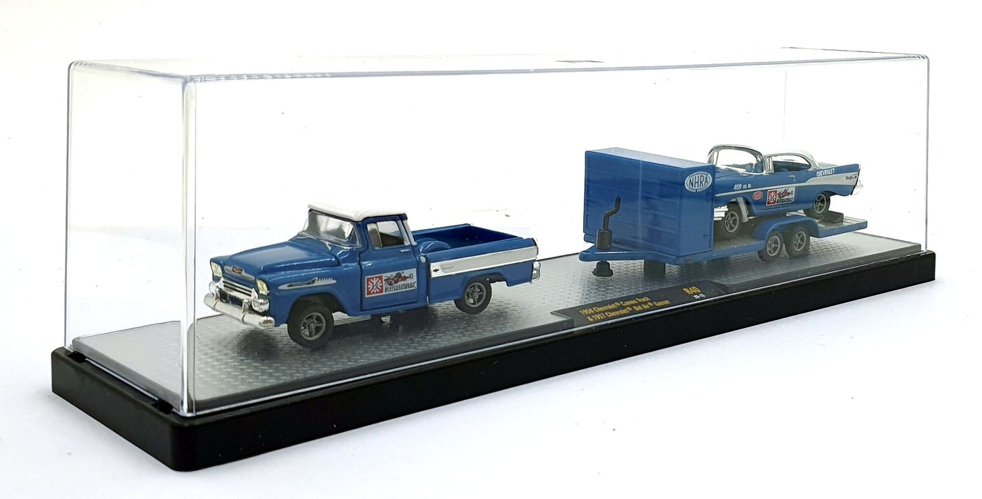 Castline M2 Machines 1/64 Scale R40 - 1958 Chevrolet Cameo & 1957 Bel Air Gasser