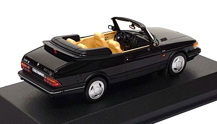 Norev 1/43 Scale 810045 - 1992 Saab 900 Turbo 16 Cabriolet - Black
