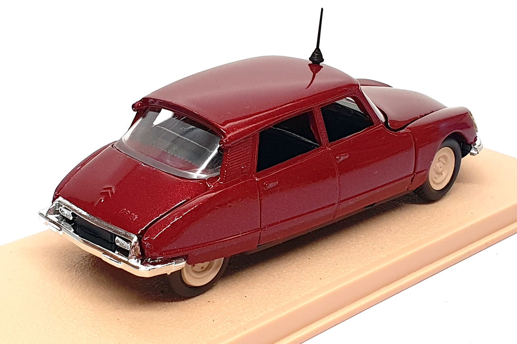 Eligor 1/43 Scale 2003 - Citroen DS 21 #39 Monte Carlo Rally 1972 - Dk. Red