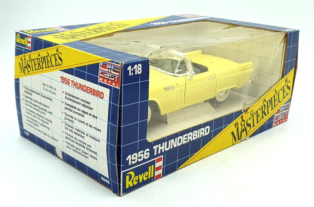 Revell 1/18 Scale 8649 - 1956 Ford thunderbird - Yellow/White
