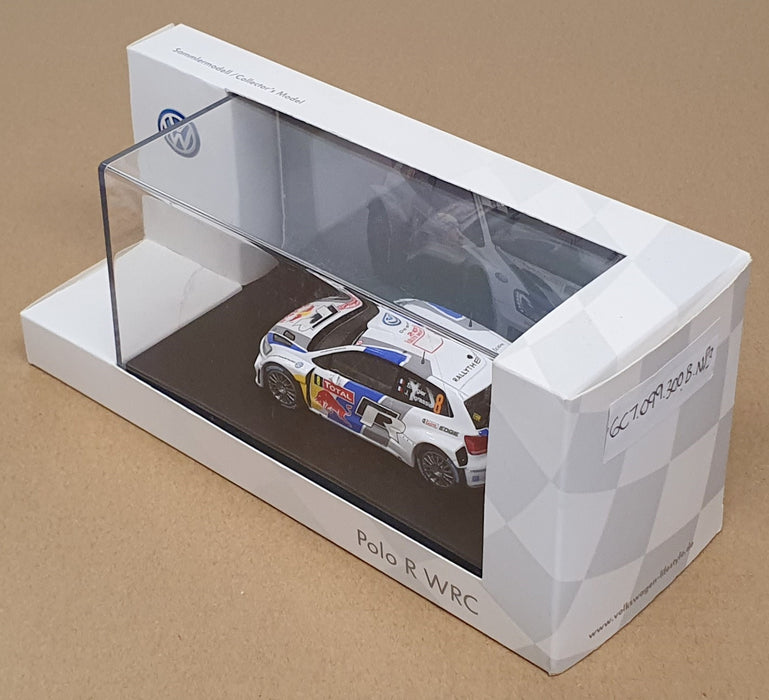 VW Dealership 1/43 Scale 6C7.099.300.B .NP3 - VW Polo R WRC #8 Monte Carlo 2013