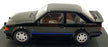 Model Car Group 1/18 Scale Diecast MCG18420 - 1985 Ford Escort RS Turbo - Black