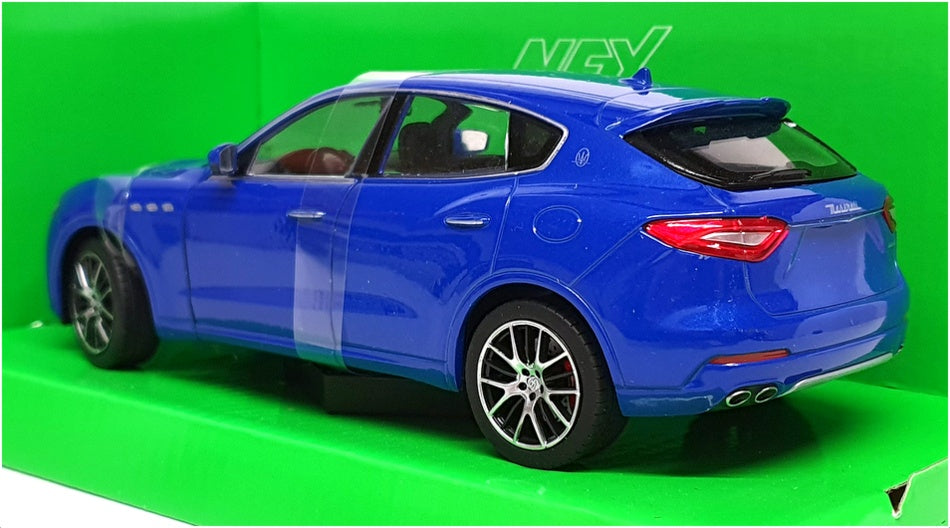 Welly NEX 1/24 Scale Diecast 24078W - Maserati Levante - Blue