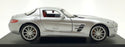 Maisto 1/18 Scale Diecast 46629 - Mercedes-Benz SLS AMG - Silver