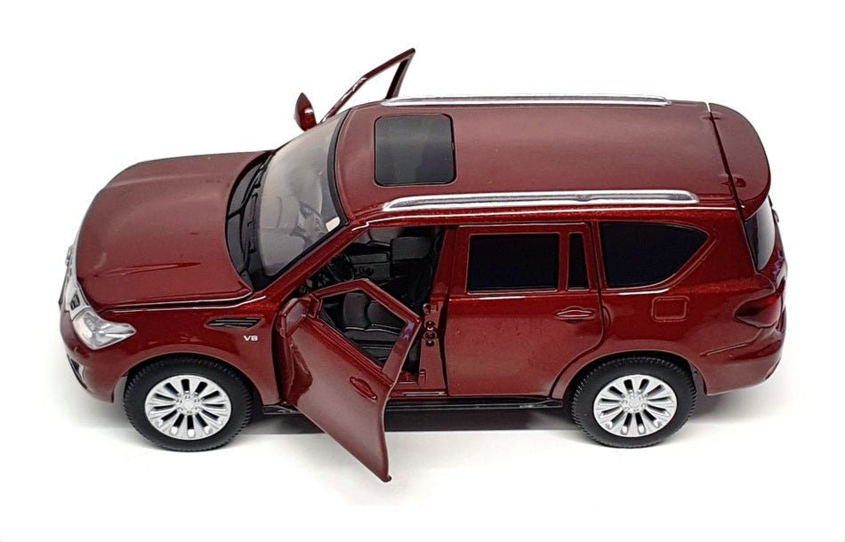 Tayumo 1/32 Scale Diecast 32115016 - Nissan Patrol Y62 - Brown