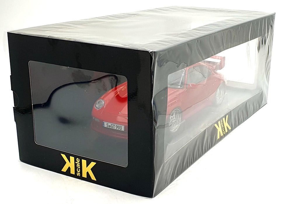 KK Scale 1/18 Scale KKDC181425S - 1996 Porsche 911 (993) GT2 - Red