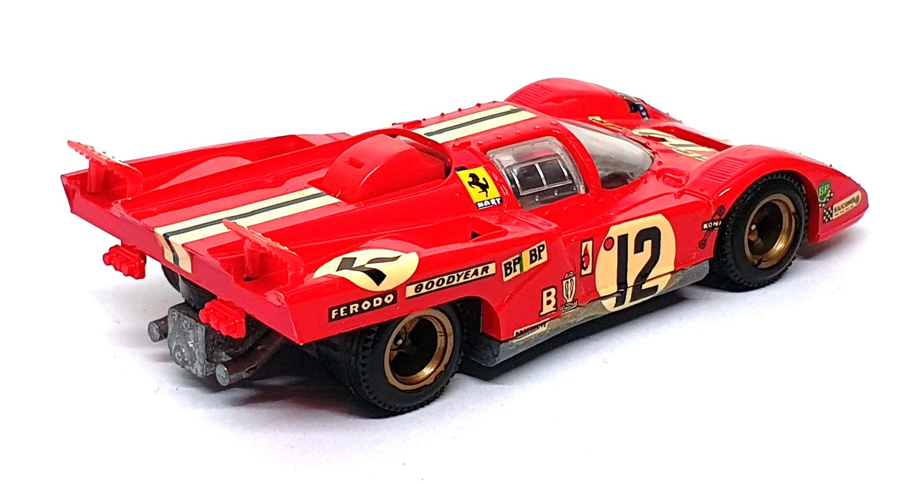 Super Champion 1/43 Scale SC100 - Ferrari 512M N.A.R.T. #12 Le Mans 1971