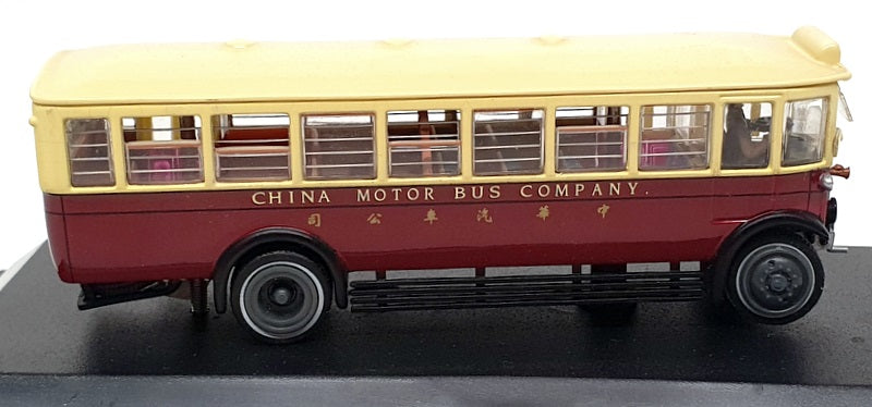 ABC Models 1/76 Scale 001001 - 1926 PLSC Leyland Lion 2Dr Bus CMB - Cream/Dk Red