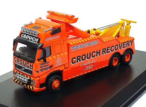 Oxford Diecast 1/76 Scale 76VOL09REC - Volvo Recovery Truck Crouch - Orange