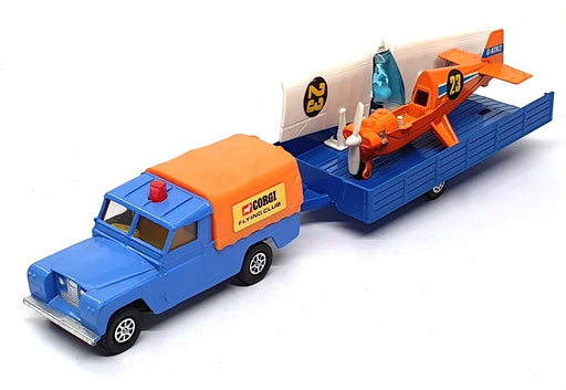 Corgi Toys Original GS19 - Land Rover Nipper Aircraft & Trailer - Blue/Orange