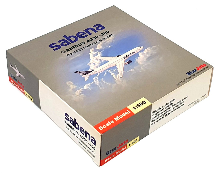 StarJets 1/500 Scale SJSAB120 - Airbus A340-300 Aircraft (Sabena) OO-SFX
