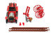Conrad 1/50 Scale 1025 - Dennis Fire Engine London Fire Brigade - Red