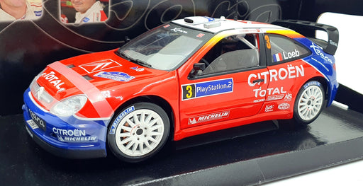 Solido 1/18 Scale Diecast 9054 - Citroen Xsara T.D.Corse 2004 S.Loeb #3