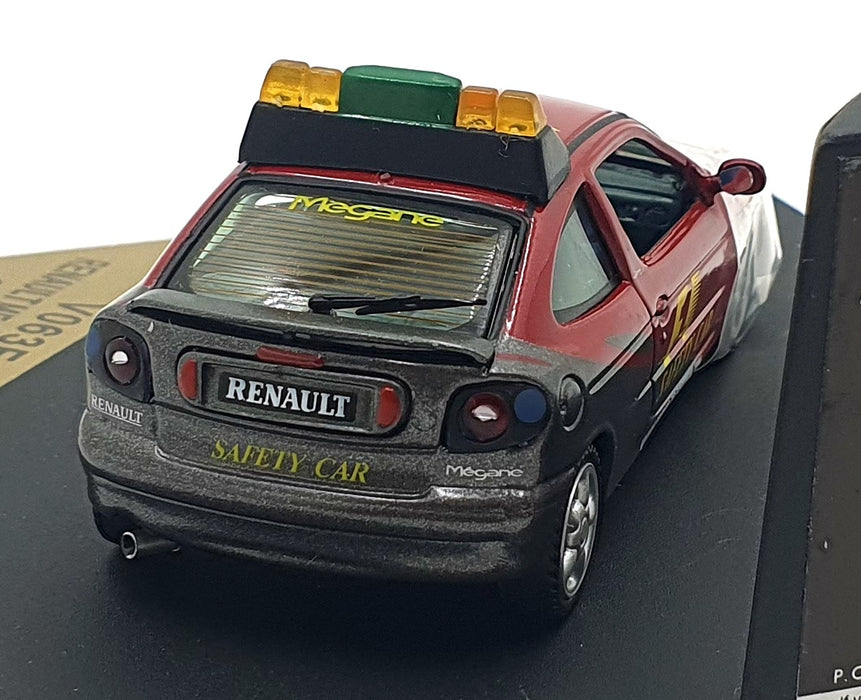 Vitesse 1/43 Scale V063E - Renault Megane Coupe Safety Car - Red