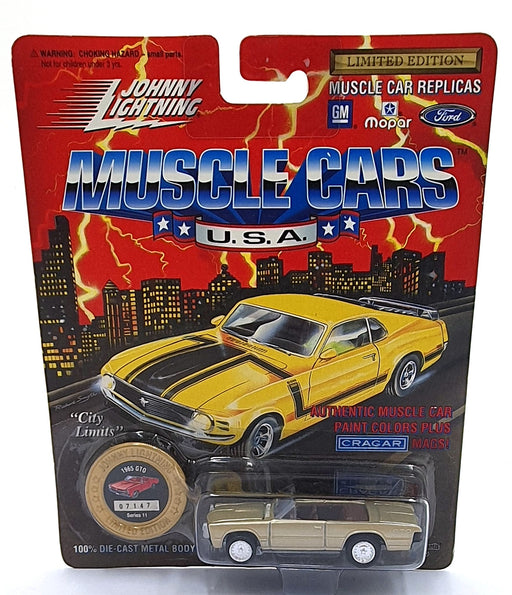 Johnny Lightning 1/64 Scale 200-210 Muscle Cars 1965 Pontiac GTO Series 11 Gold