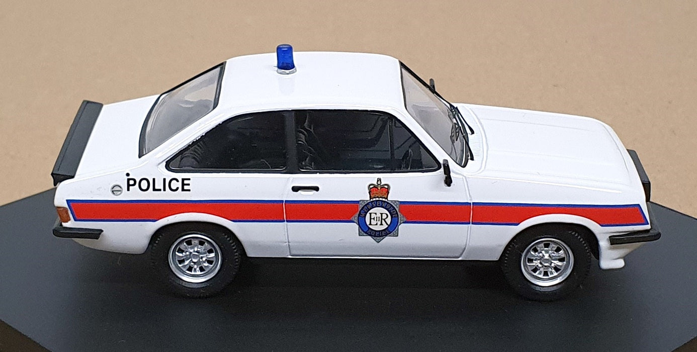Trofeu 1/43 Scale 1806 - Ford Escort RS 2000 Merseyside Police GB - White/Red