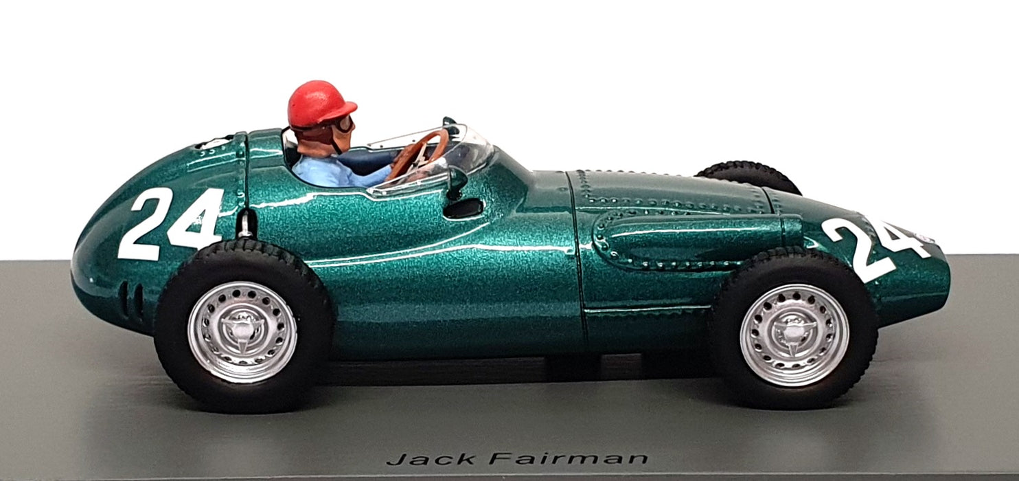 Spark 1/43 Scale S5724 - F1 BRM P25 #24 British GP 1957 Jack Fairman