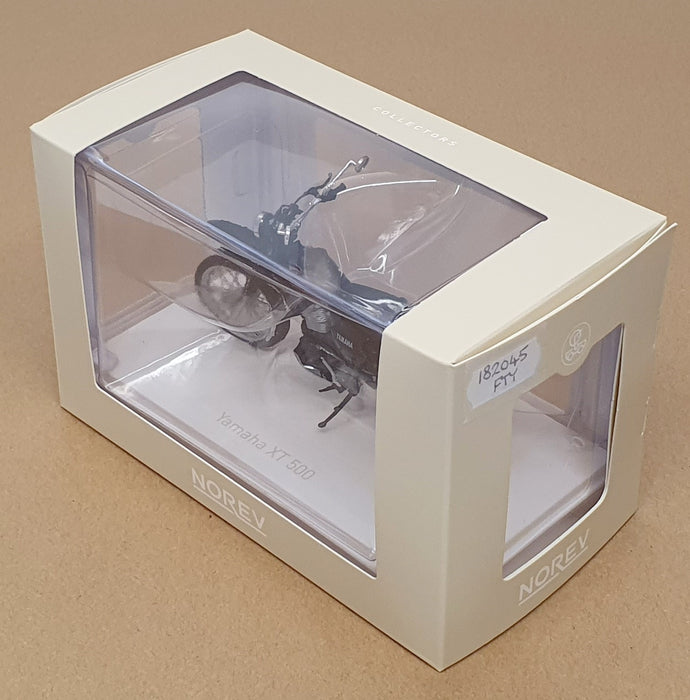 Norev 1/18 Scale Diecast 182045 - Yamaha XT500 Motorbike - Black