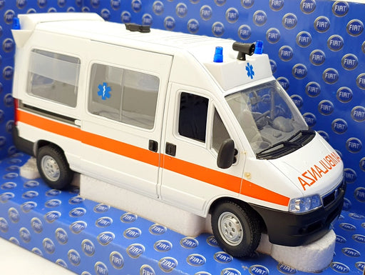 Norev 1/24 Scale Diecast 771075 - Fiat Ducato Ambulance - White