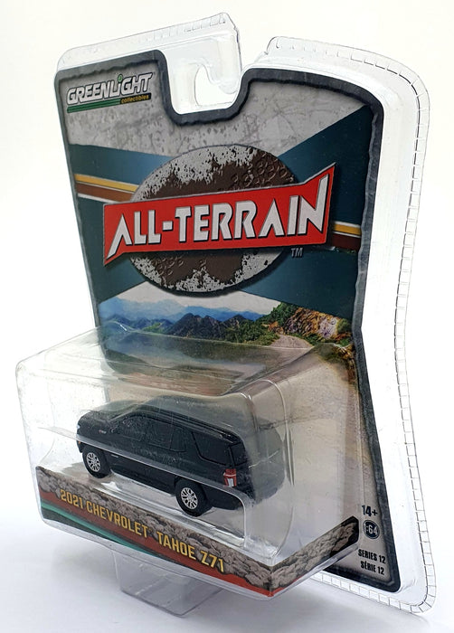 Greenlight 1/64 Scale 35210-E - 2021 Chevrolet Tahoe Z71 - Black
